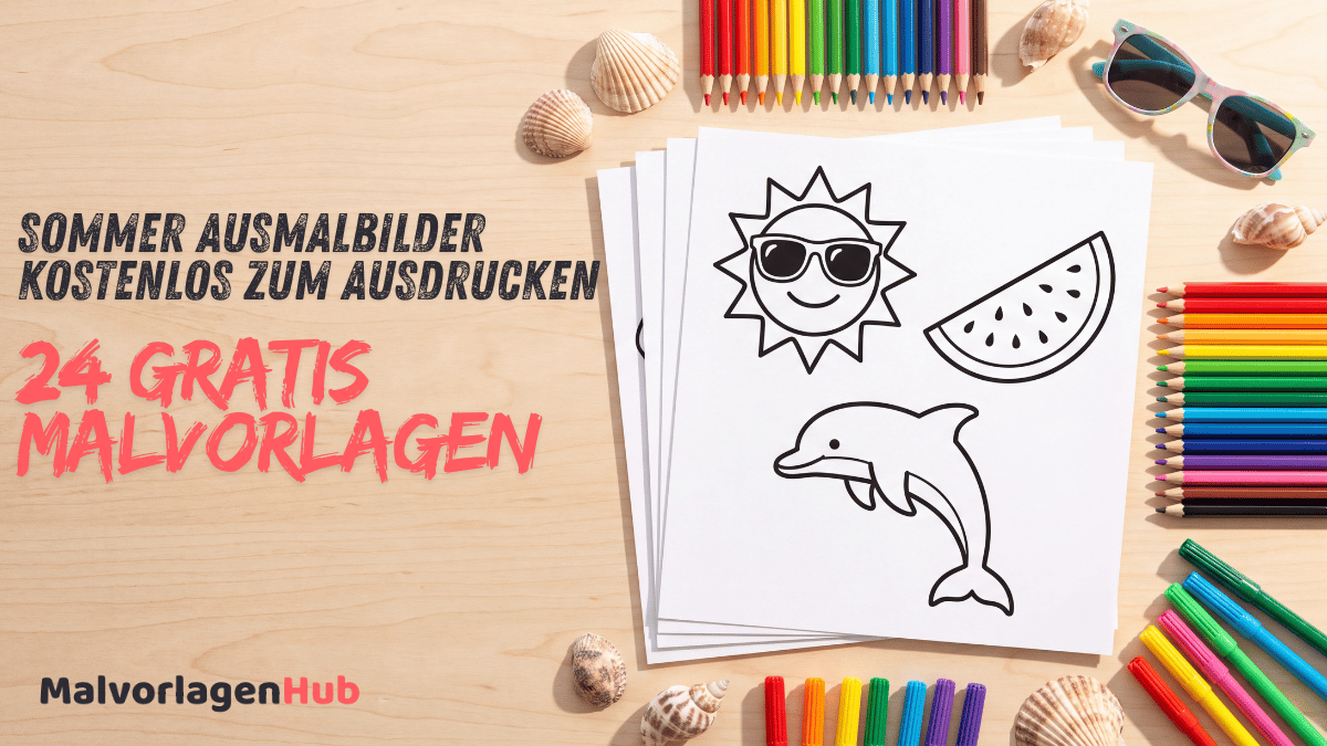 malvorlagen-sommer